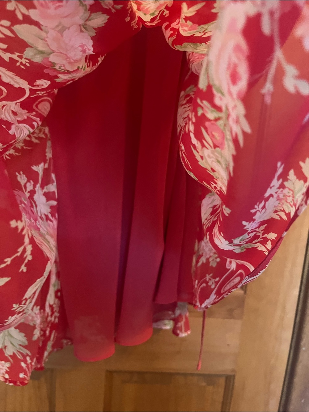 Oscar de la Renta Pink Label Y2K Floral Slip Dress Chemise Babydoll Nightgown L - Picture 5 of 8